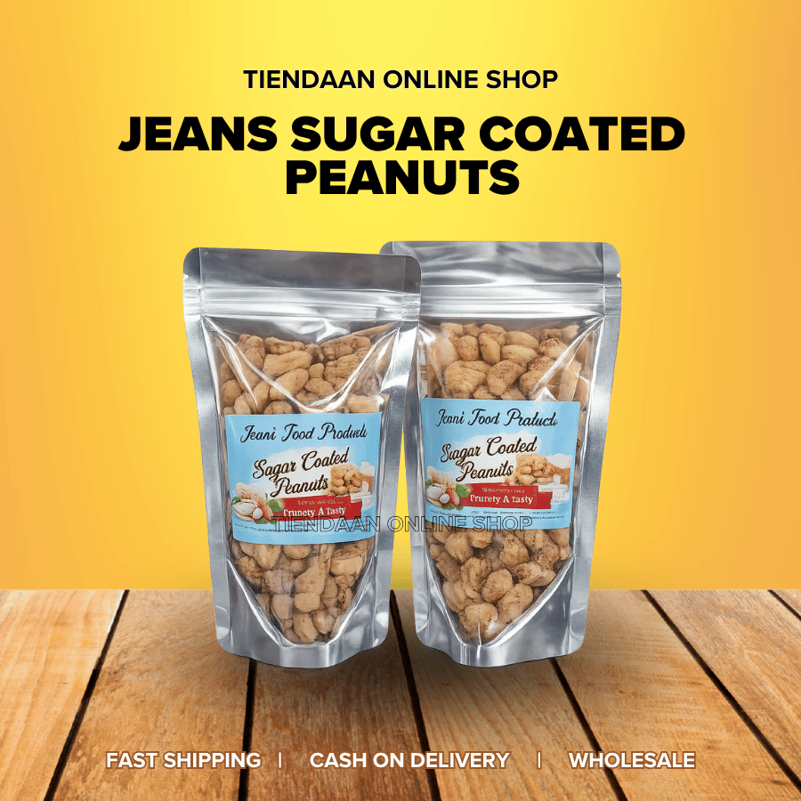 Jeans Sugar Coated Peanuts – Crunchy Sweet Peanut Snack | Filipino Delicacy