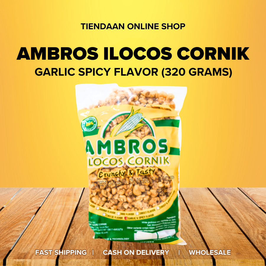 AMBROS CORNIK -  GARLIC SPICY, 320 grams