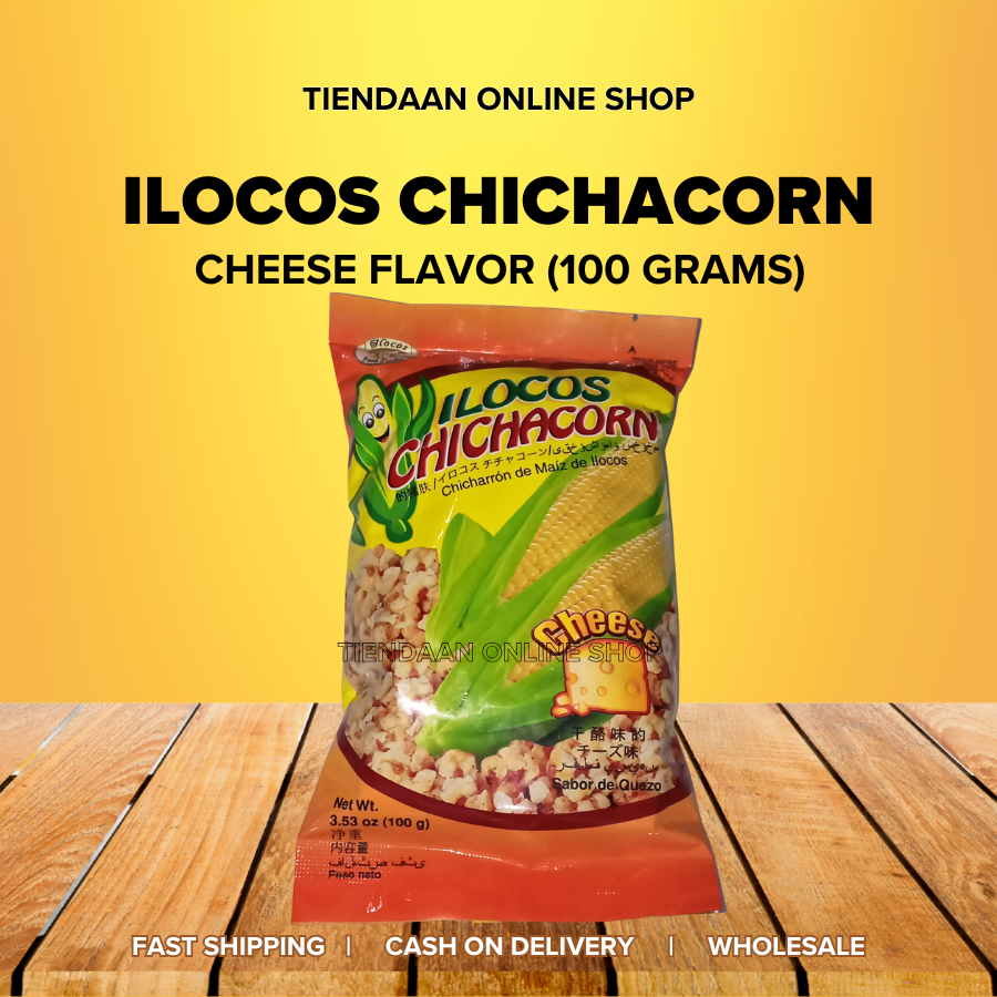 ILOCOS CHICHACORN - CHEESE, 100 grams